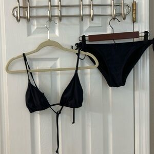 J. Crew Navy Blue Bikini Set